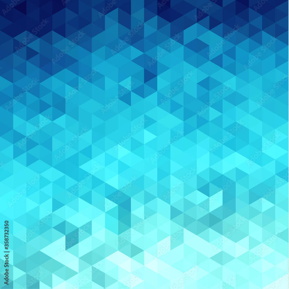 Abstract triangles pattern background