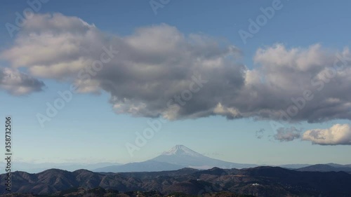 Clouds and Mt.Fuji