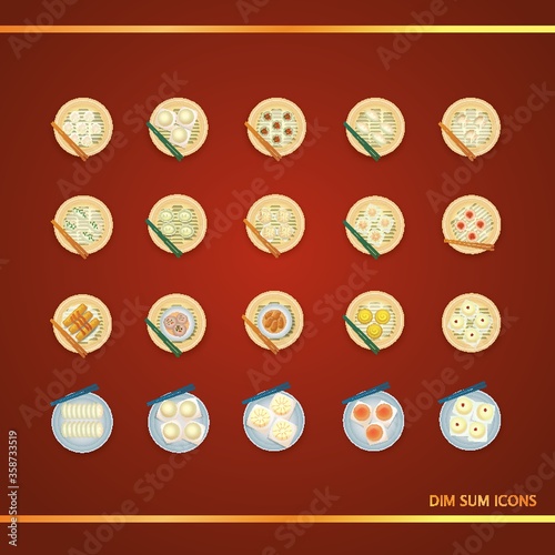 dim sum icons