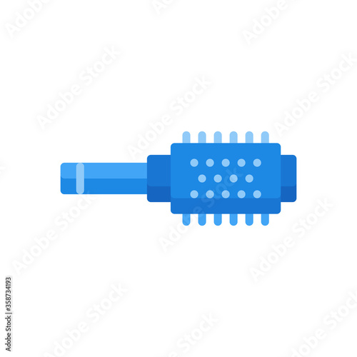 comb icon in flat style. vector illustration for graphic designer, website, UI isolated on white background. EPS 10