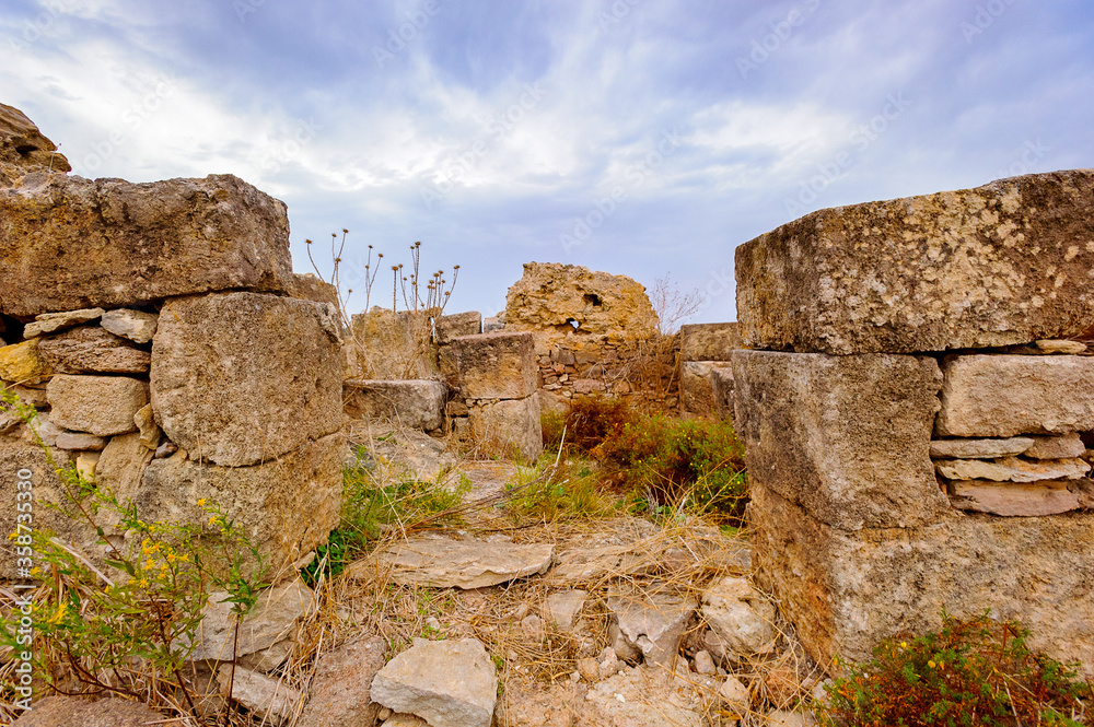 Royal palace of Ugarit, ancient city in Syria