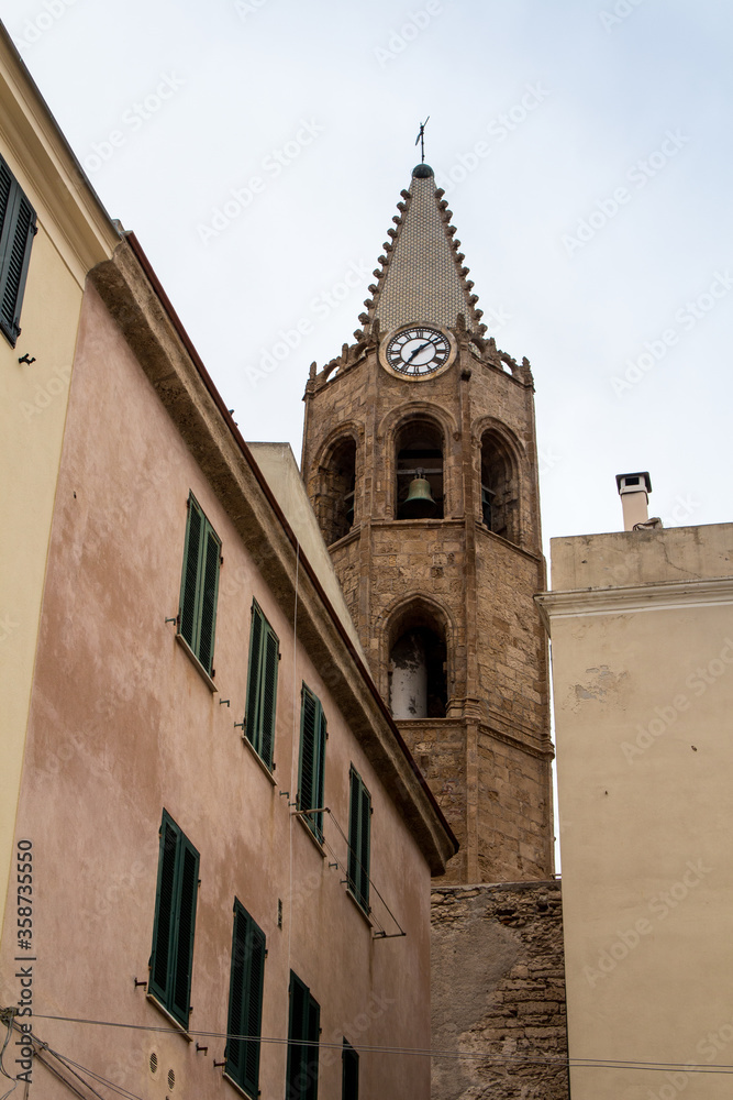 Tower of San Francesco church, Alghero