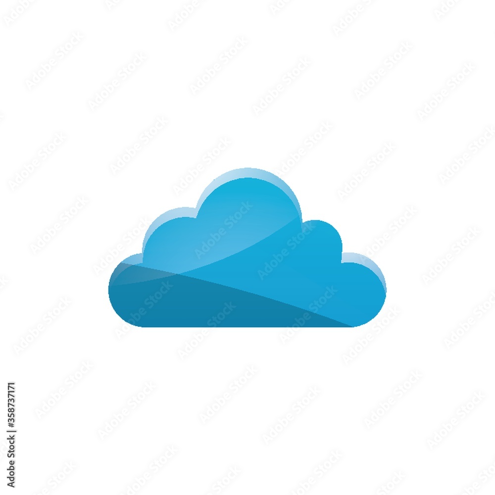 cloud computing icon cloud computing icon