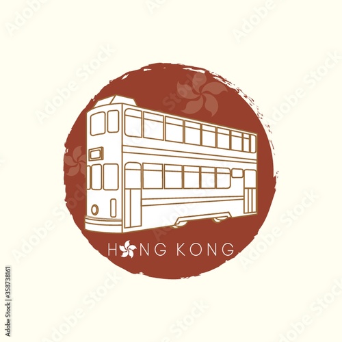 double decker tram