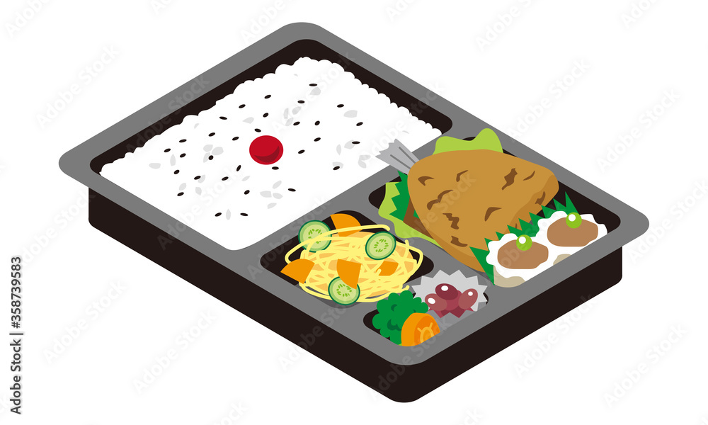 市販のアジフライ弁当 市販のアジフライ弁当