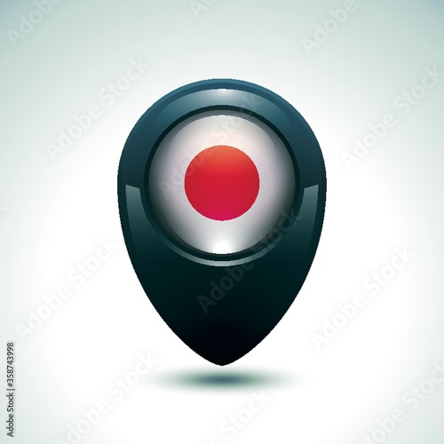 map pointer with japan flag Free Download map pointer with japan flag - GFXLoad
