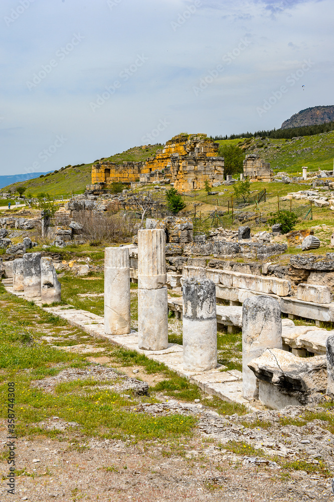 Pamukkale, Turkey. UNESCO World Heritage site