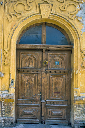 Old wooden gate