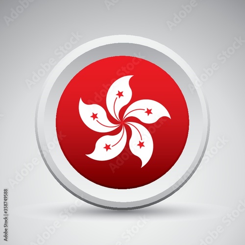 hong kong flag icon © captainvector