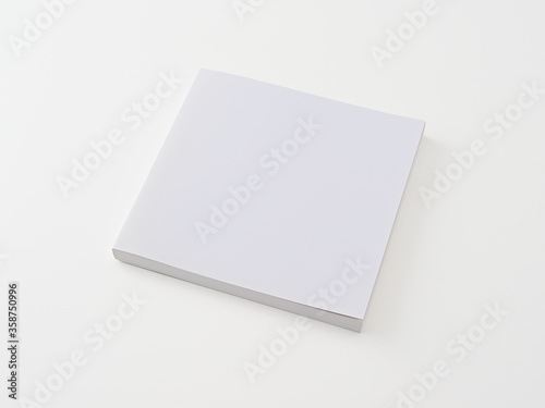 white book on the white background