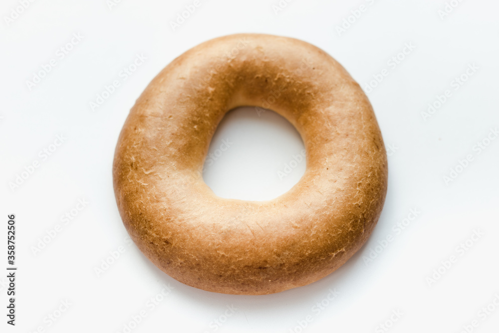 bagels on a white background, bakery products, bakery products bagels on a white background, bakery products, bakery products