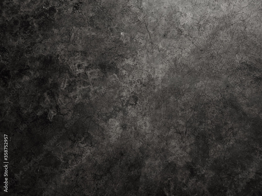Fototapeta premium Dark cement wall background in vintage style