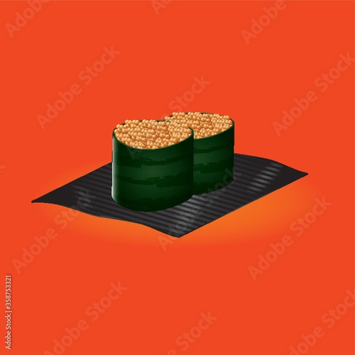 gunkan maki sushi