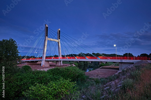 Schrägseilbrücke Schlunzig.