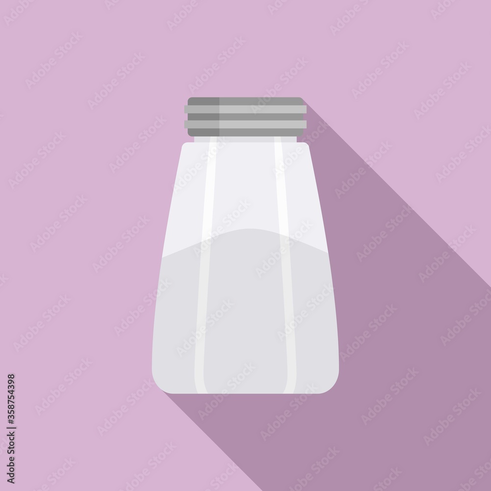 Salt pot icon. Flat illustration of salt pot vector icon for web design Salt pot icon. Flat illustration of salt pot vector icon for web design