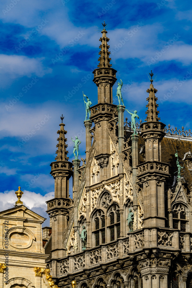 King's House of Grand Place of Brussels, the capital of Belgium. UNESCO World Heritage King's House of Grand Place of Brussels, the capital of Belgium. UNESCO World Heritage