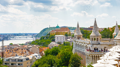 It's Buda castle in Budapest, Hungary