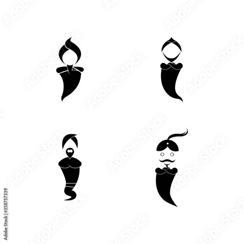 Genie logo vector