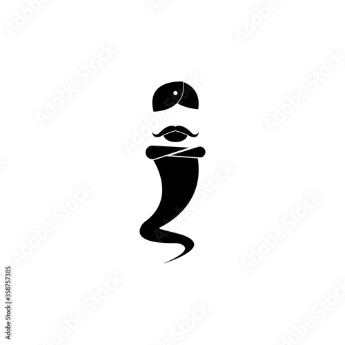 Genie logo vector