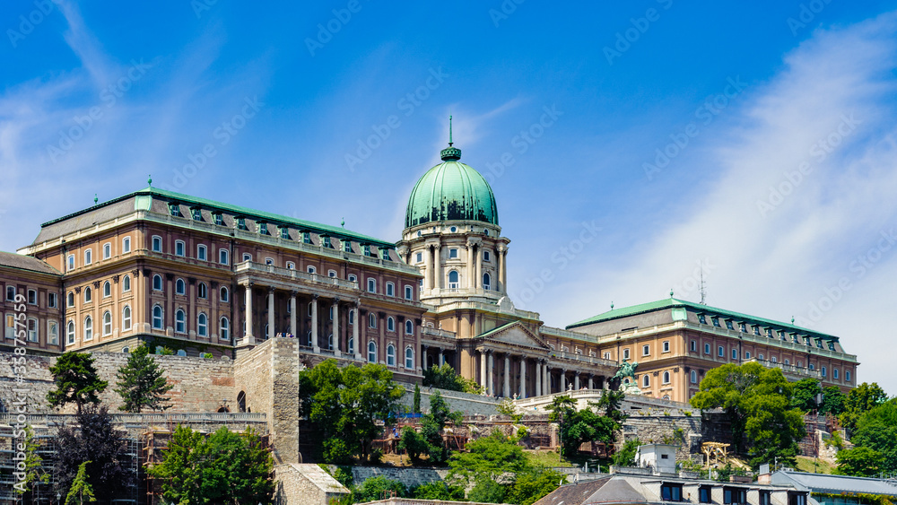 Obraz premium It's Buda Castle, Budapest, Hungary
