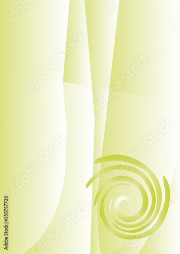 Seledynowa ilustracja wektorowa.