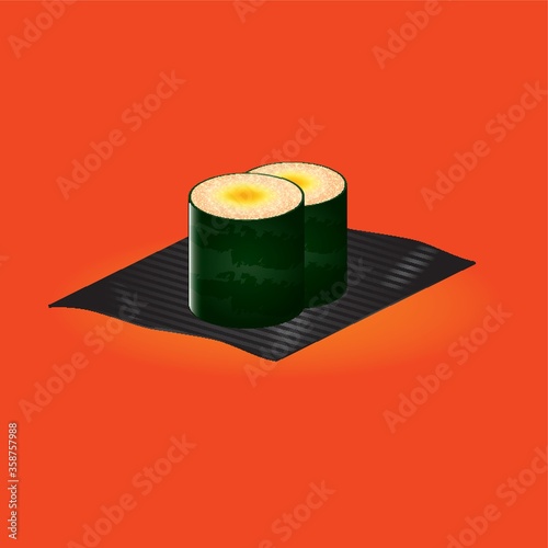 oshinko maki sushi