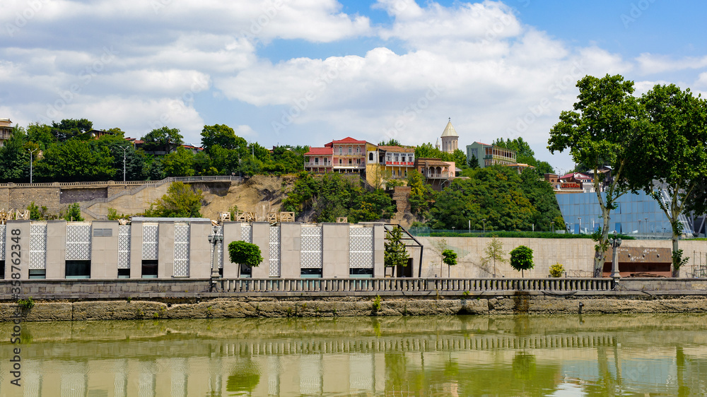 It's River Mtkvari in Tbilisi