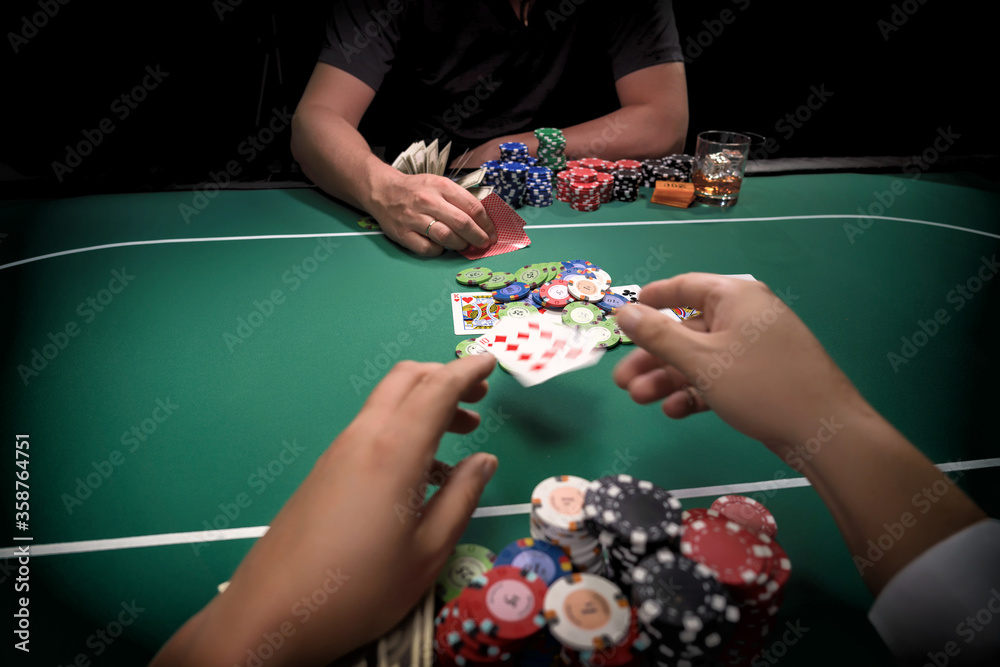 High stakes Poker game High stakes Poker game