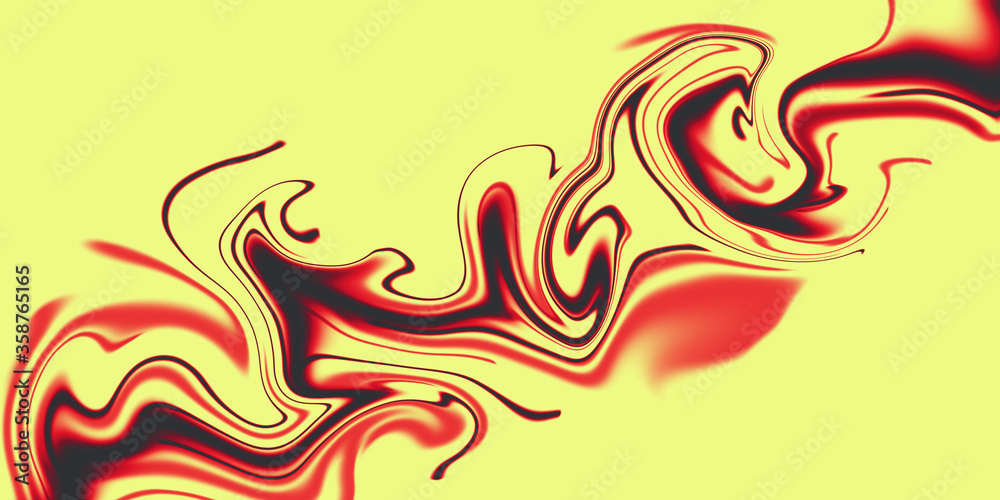 Fototapeta premium red yellow smoke abstract background texture wallpaper water aqua