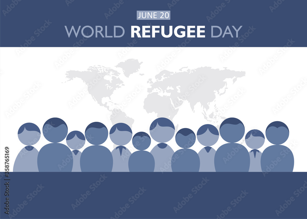 world refugee day concept poster design world refugee day concept poster design