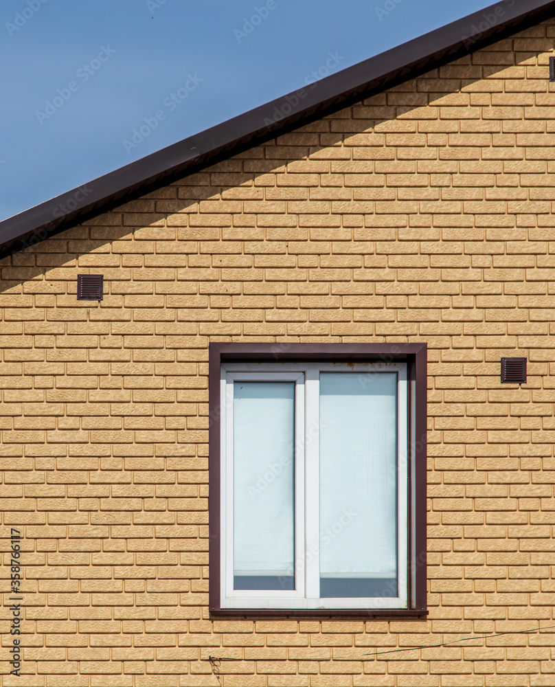 Windows in a brick house Windows in a brick house
