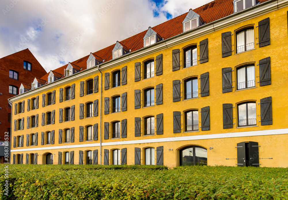 Fototapeta premium Architecture of Copenhagen, the capital of Denmark