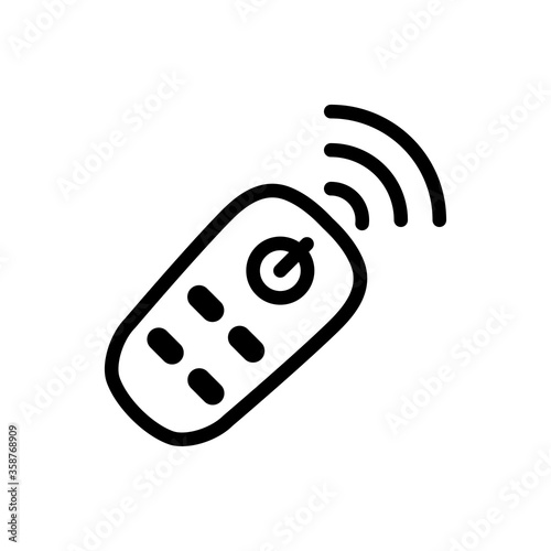 remote icon logo illustration design