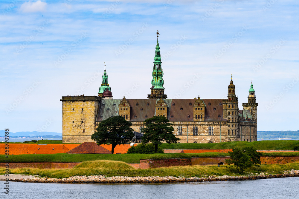 Castle in Copenhagen, the capital of Denmark