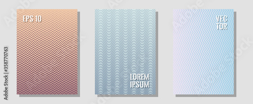 Brochure covers, posters, banners vector templates.