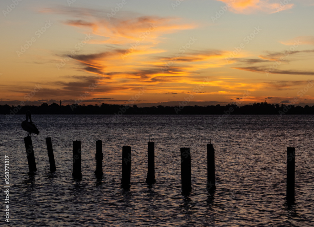 Old Cleveland Point Jetty Sunset