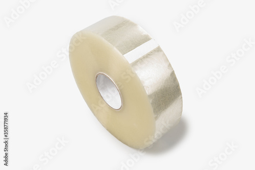 scotch tape big roll. on a white background for a catalog