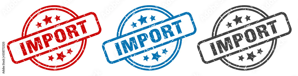 import stamp. import round isolated sign. import label set import stamp. import round isolated sign. import label set