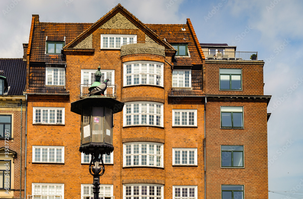 Fototapeta premium Architecture of Copenhagen, the capital of Denmark,