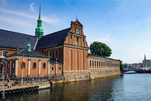 Photography Architecture of Copenhagen, the capital of Denmark,