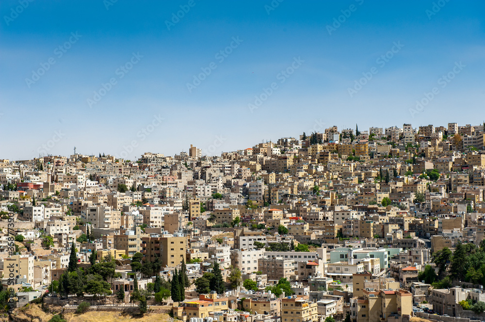 It's Panorama of Amman, Jordan