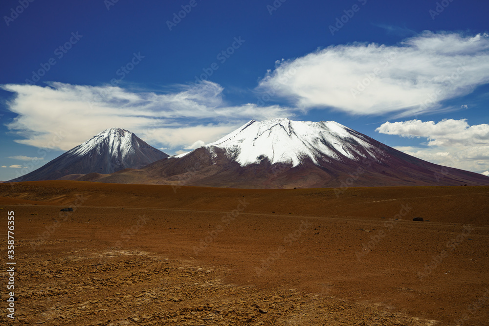 Licancabur volcano near San Pedro de Atacama in Chile