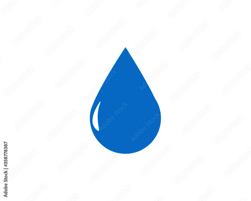 Rain drop / water drop droplet vector icon for drink, water, rain, sanitization, humidity, moisture, hydration concept Rain drop / water drop droplet vector icon for drink, water, rain, sanitization, humidity, moisture, hydration concept