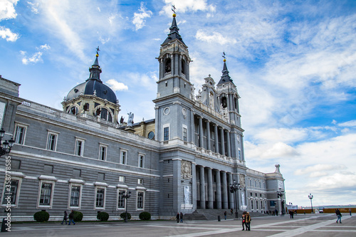 It's Santa Maria la Real de La Almudena. It's Catholic cathedral in Madrid, Spain © Anton Ivanov Photo