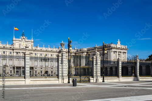 It's Gate near the Royal Palace, Madrid, Spain