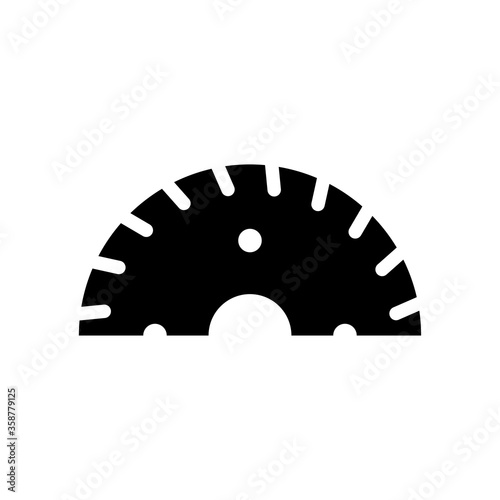 Saw blade icon