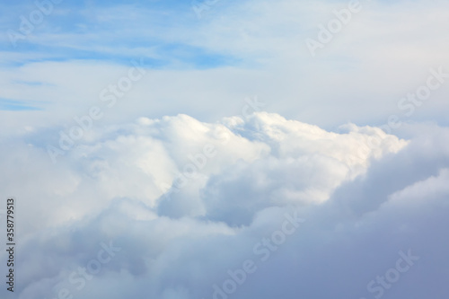 Fototapeta Naklejka Na Ścianę i Meble -  puffy clouds high in the heaven 