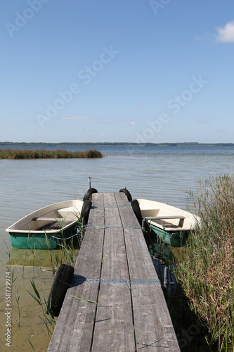 Lake Kölpinsee, Mecklenburg Lake District, Mecklenburg-Vorpommern, Germany