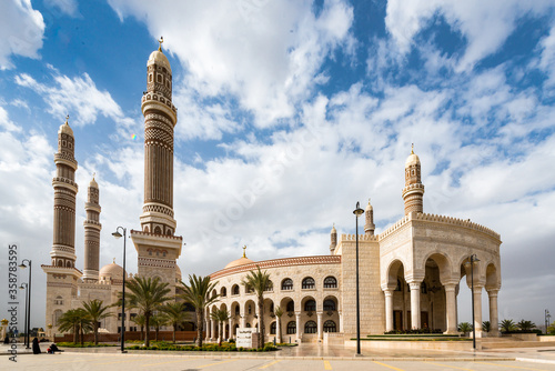 It's Al Saleh Mosque, Sana'a, Yemen