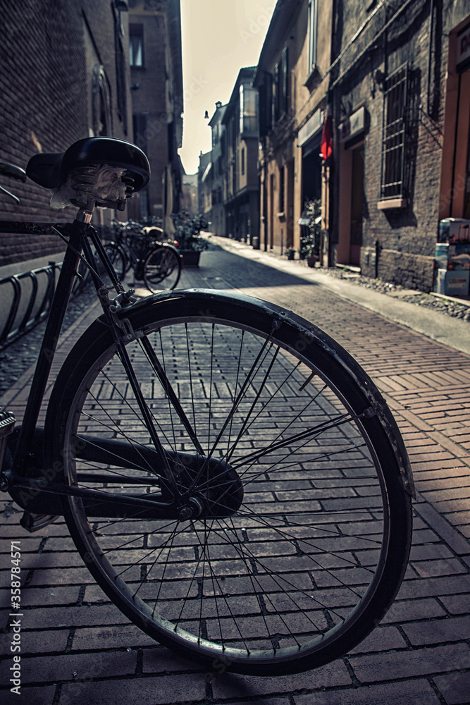 bicycle on the street